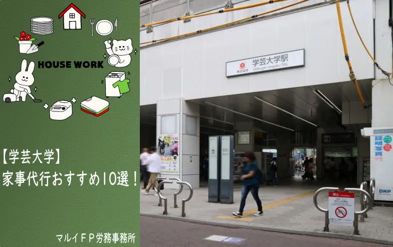 学芸大学の家事代行サービス