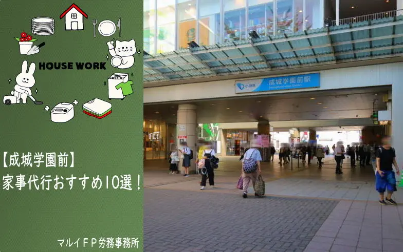 成城学園前の家事代行サービス